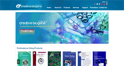 Desktop Screenshot of creative-biogene.com